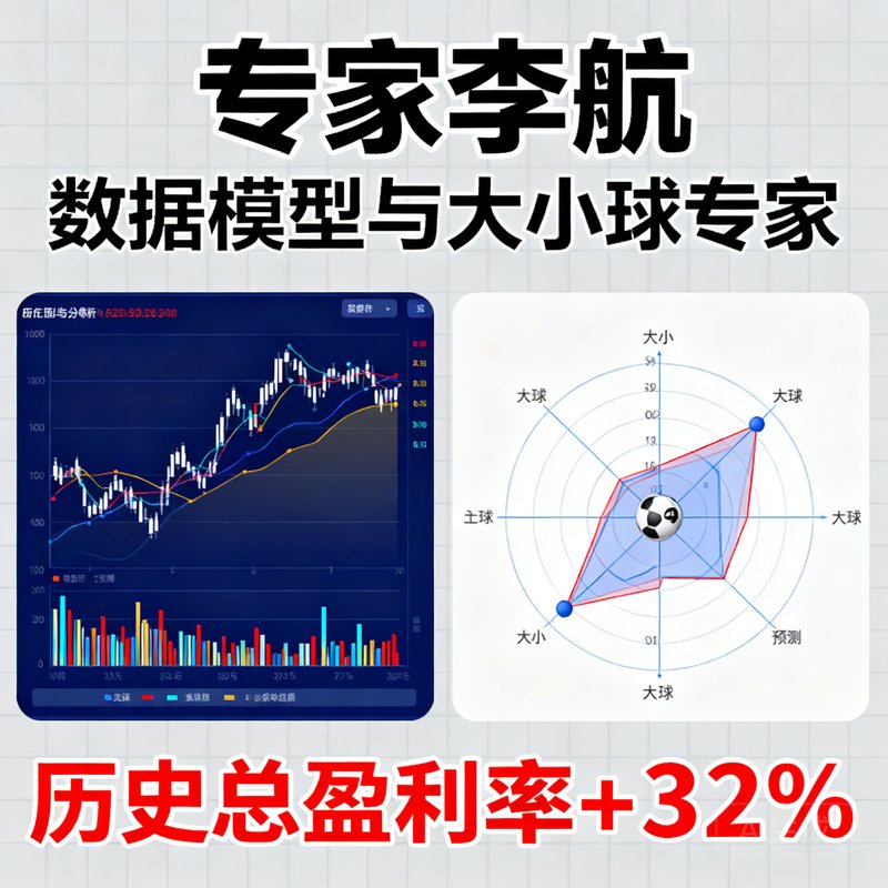 专家李航擅长数据模型与大小球，历史总盈利率+32%